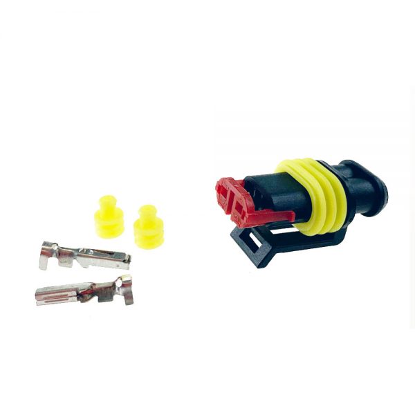 Superseal Connector 2 way female - Marine Electricals